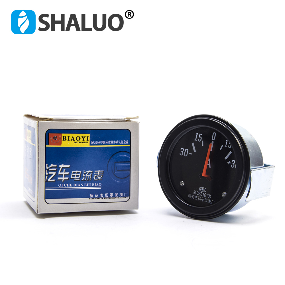 12V 24V current meter 30A ammeter gauge Diesel generator parts