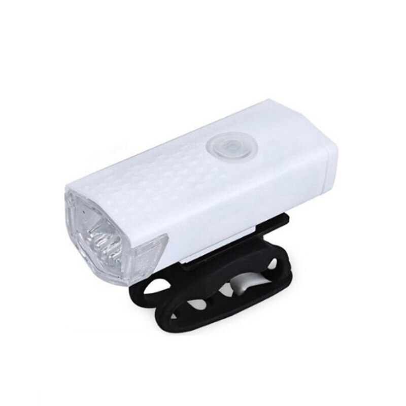 2 pçs luzes da bicicleta led usb recarregável 300 lumens luzes da bicicleta frente farol + traseira luz traseira ciclismo acessórios