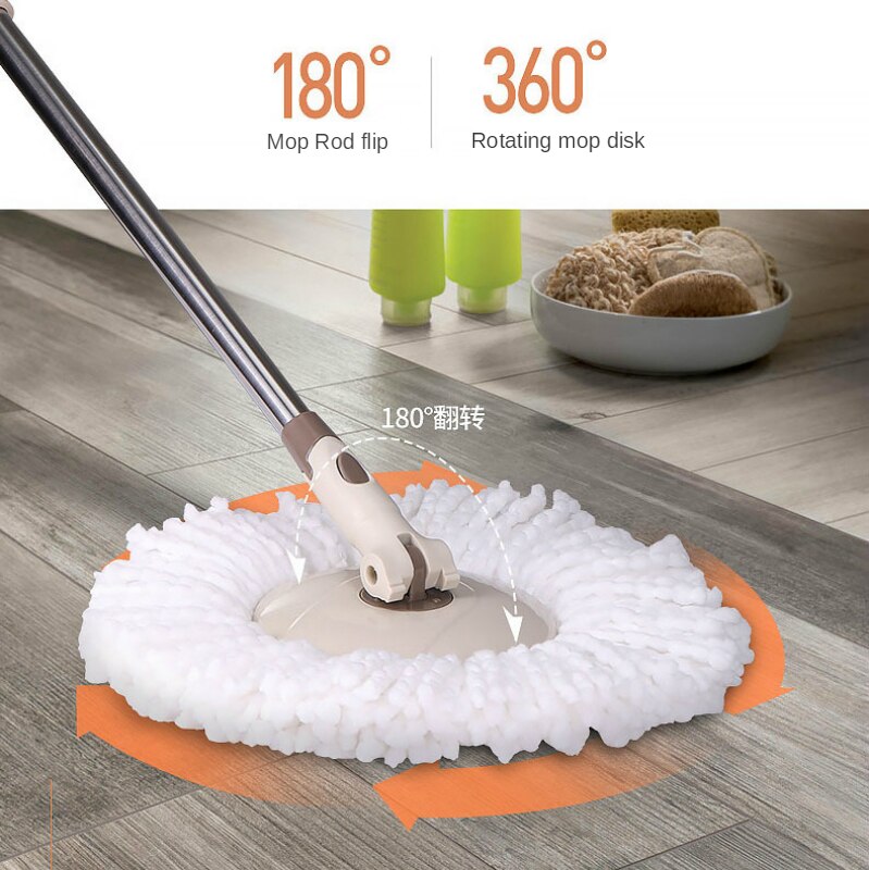 2in1 Spin Mop with Bucket Xiaomi Wonderlife Store Mop for Wash Floor Cleaning Tool Mops Mopa Cleaner Lightning Offers