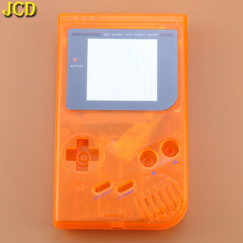 JCD 1PCS 15 di Colore Per GameBoy Classico Gioco di Ricambio di Plastica Borsette Copertura per Nintend GB Console FAI DA TE Alloggiamento Pieno per GB Caso: G