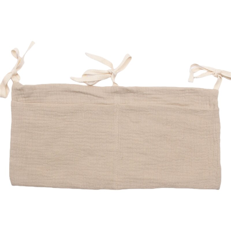 Sac de rangement pour jouets, bouteille de couches en coton pour berceau, sac de rangement pour jouets, utilisé pour ranger les vêtements de bébé, facile à accrocher,: KH