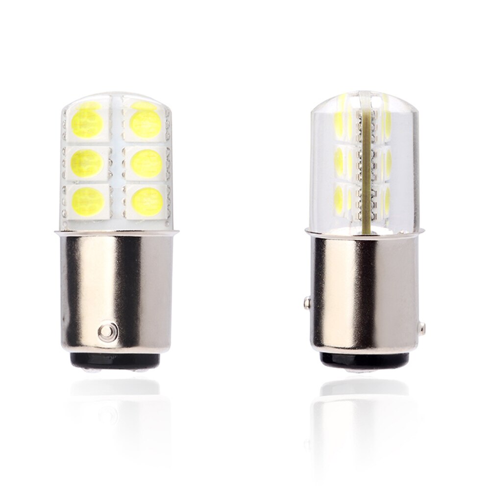 4Pcs 1157 P21/5W Bay15d S25 Led 12SMD 12V 1W Silicagel Automobiel Auto Brake stop Parking Drl Licht Rood/Wit/Geel