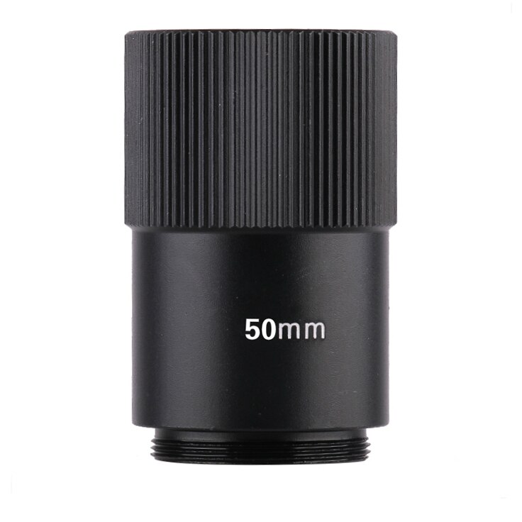 Diameter 25 to 31 Matte Metal C-CS Mount Lens Adapter Converter for Security Camera Macro Ring Industrial Camera Extension Tube: 50mm