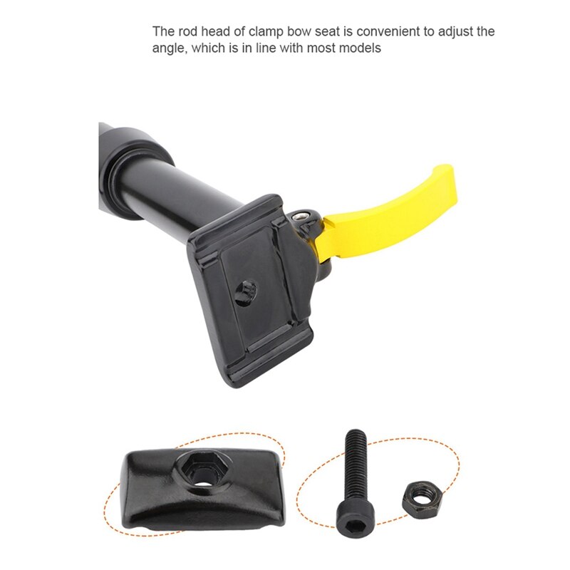 Zoom mtb cykel mountainbike teleskopisk sæde stang sadelpind forlænget sadelrør one-key løftestød sæderør