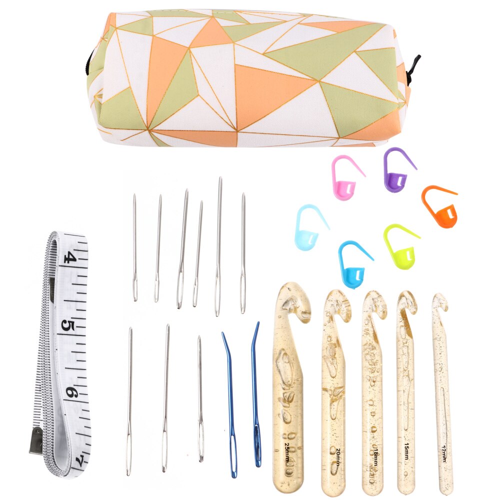 1 Set Haak Naalden Set Met Stitch Markers Haaknaalden Voor Beginners