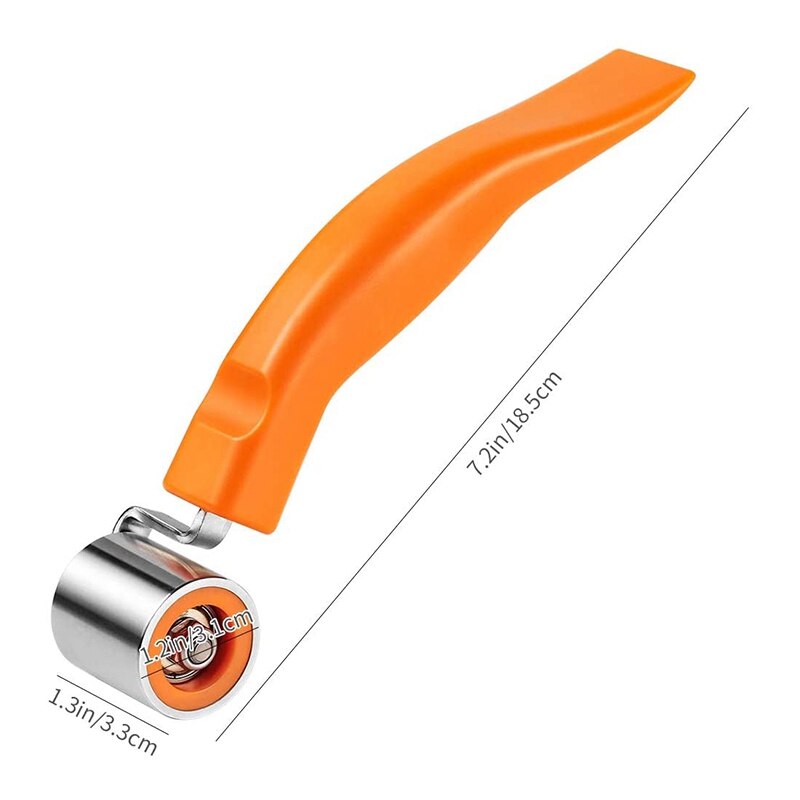 Rodillo de costura plana para empapelado, rodillo de costura plana para PVC/TPO/EPDM, membrana de plataforma de vinilo y estandarte de lona para soldar