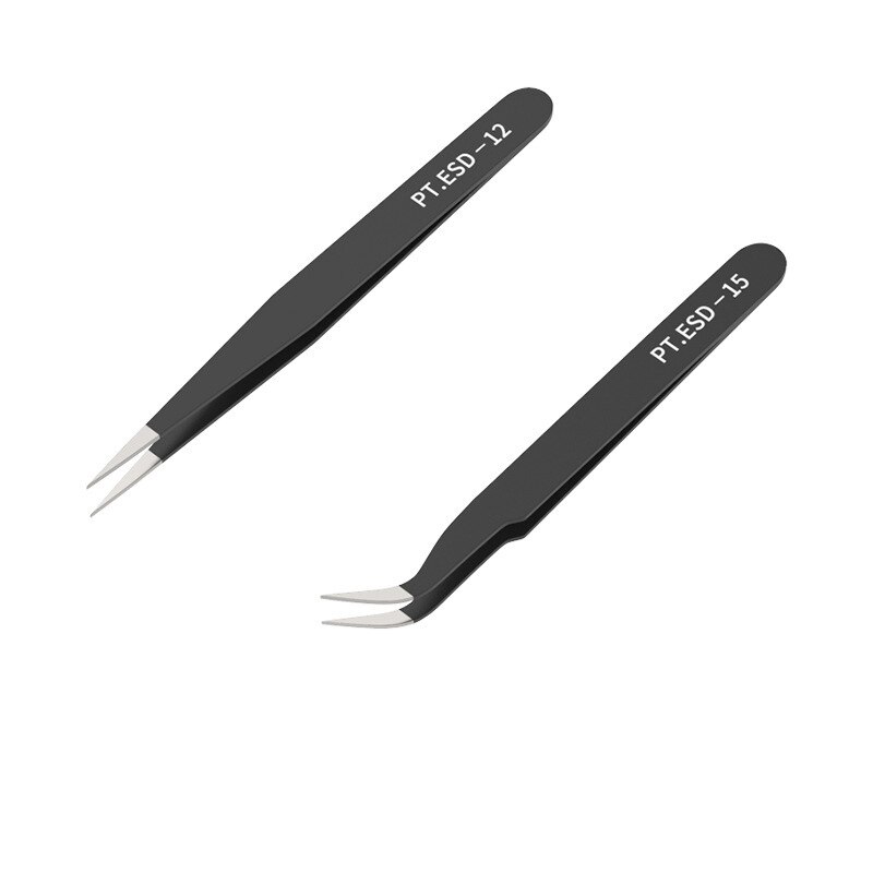 Disna zwarte RVS pincet 9cm (Solingen