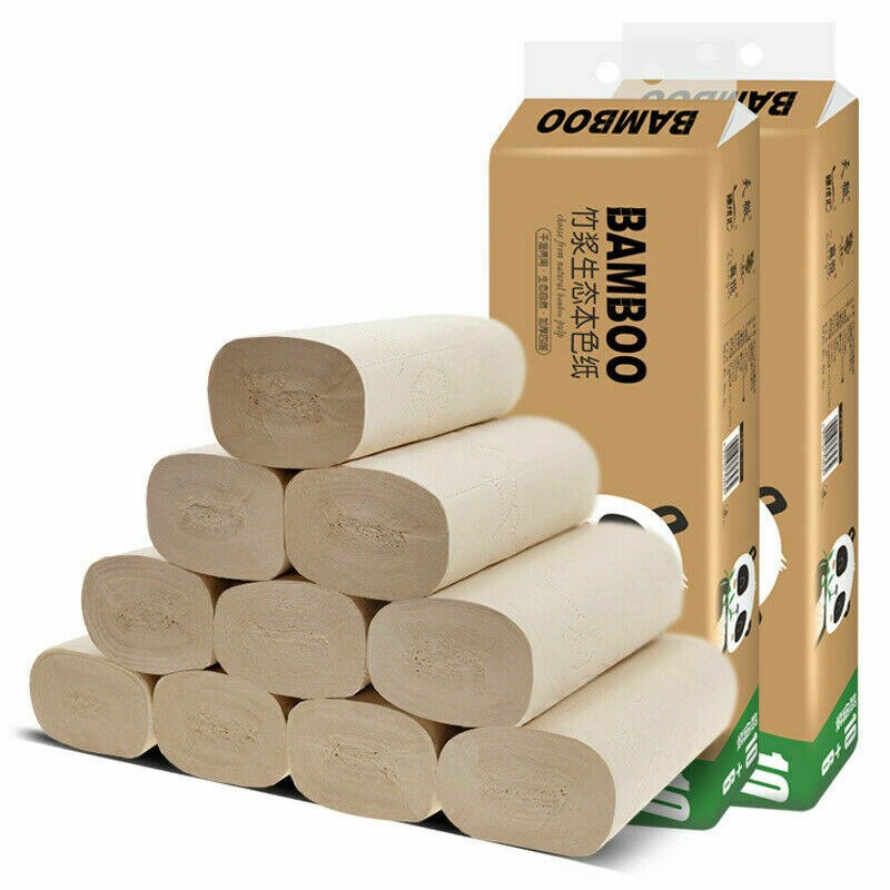 10Rollen Toilettenpapier WC Rollen Klopapier hogar tejido 4-lagig Haushalt