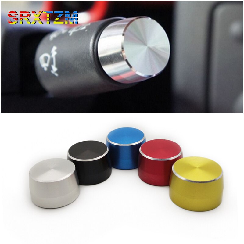 2Pcs Fit For Benz Smart Fortwo 451 2007 Steel Dial Lamp Switch Cover Accessories Car Styling