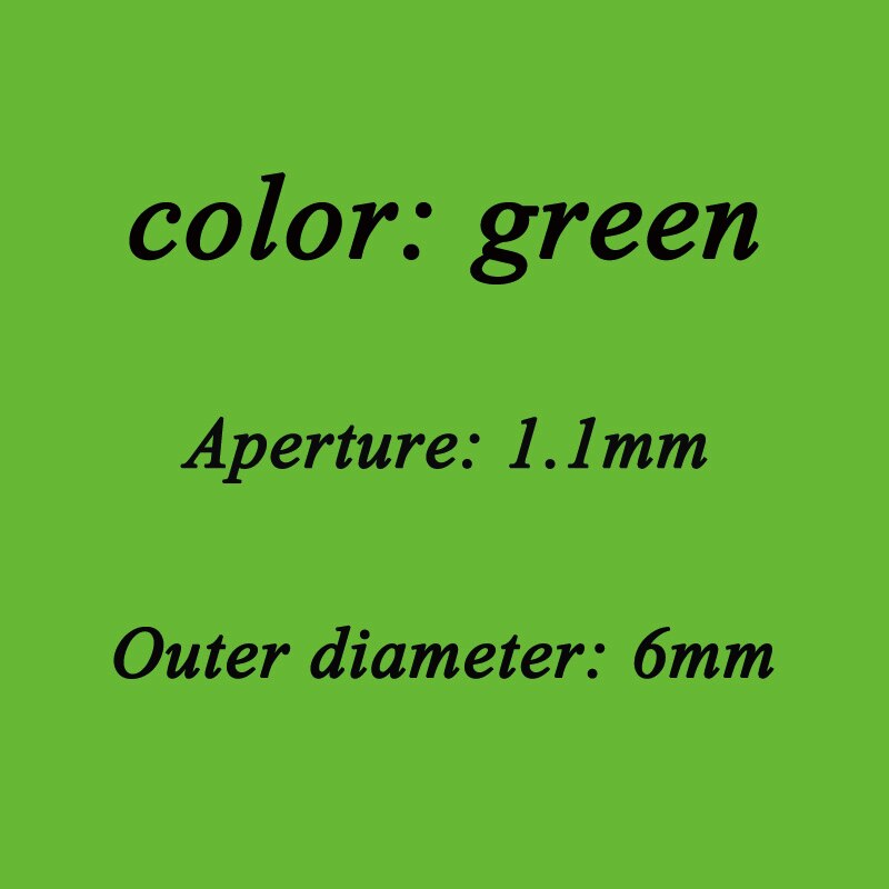 10 Pcs Diameter 5.3 Mm-8.3 Mm Eps Schuim Vissen Float Hard Drijfvermogen Bal Vlotter Gear Fish Float Outdoor drijvende Vissen Accessoire: green 6