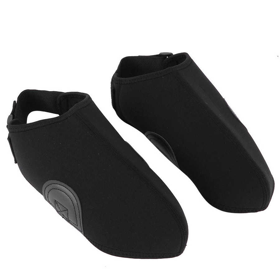 1 paire Double plaque neige chaussure protecteur coupe-vent ski botte couverture couvre-chaussures Protection pour protéger les chaussures de ski