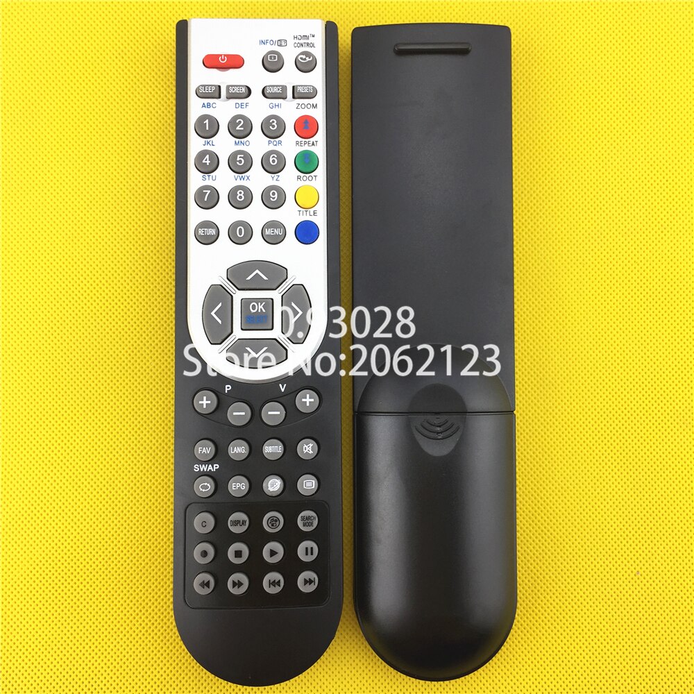 Control remoto suibtable para Nevir TV NVR-7502-26HD-N, NVR-7502-26HD-R, NVR-7502-22HD-N NVR-7502-22HD-R, NVR-7502-19HD-N