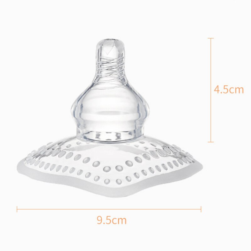 Tétine d'allaitement en Silicone pour bébé, Protection des seins, aide pour femmes enceintes, avec boîte