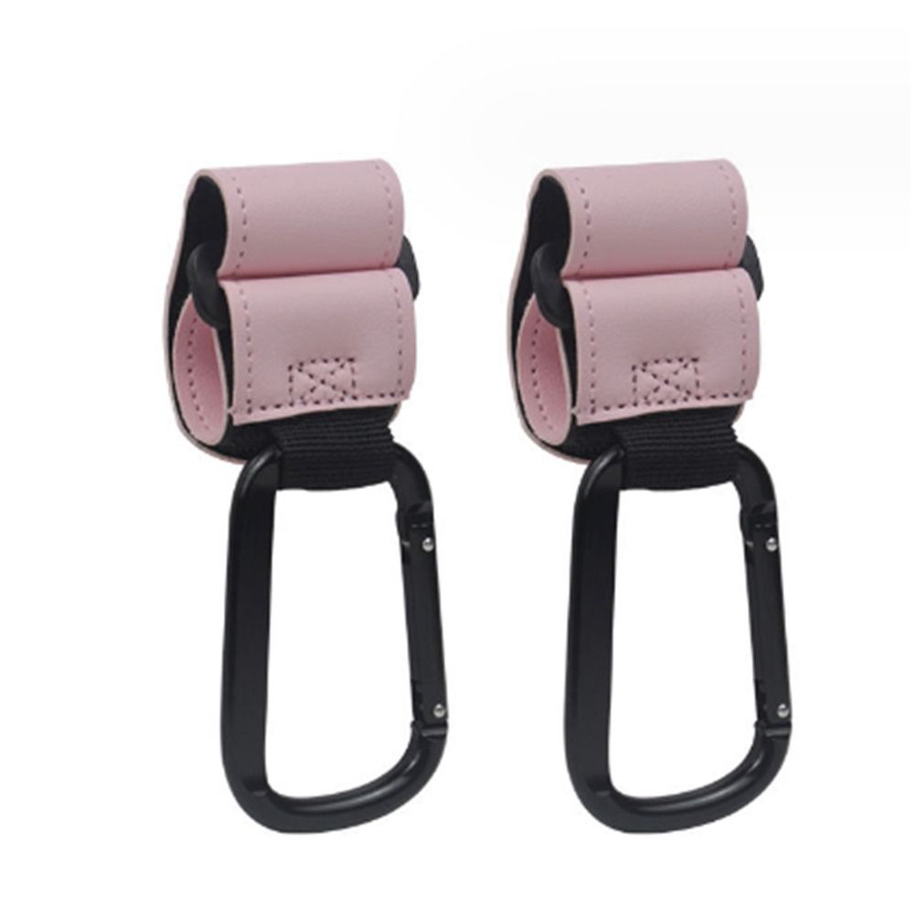 Accessoires Draagtashaken PU Kinderwagenaccessoires Babytas Kinderwagenhaken Tashanger Babyhanger Hooking Up Kinderwagenhaken: Rood