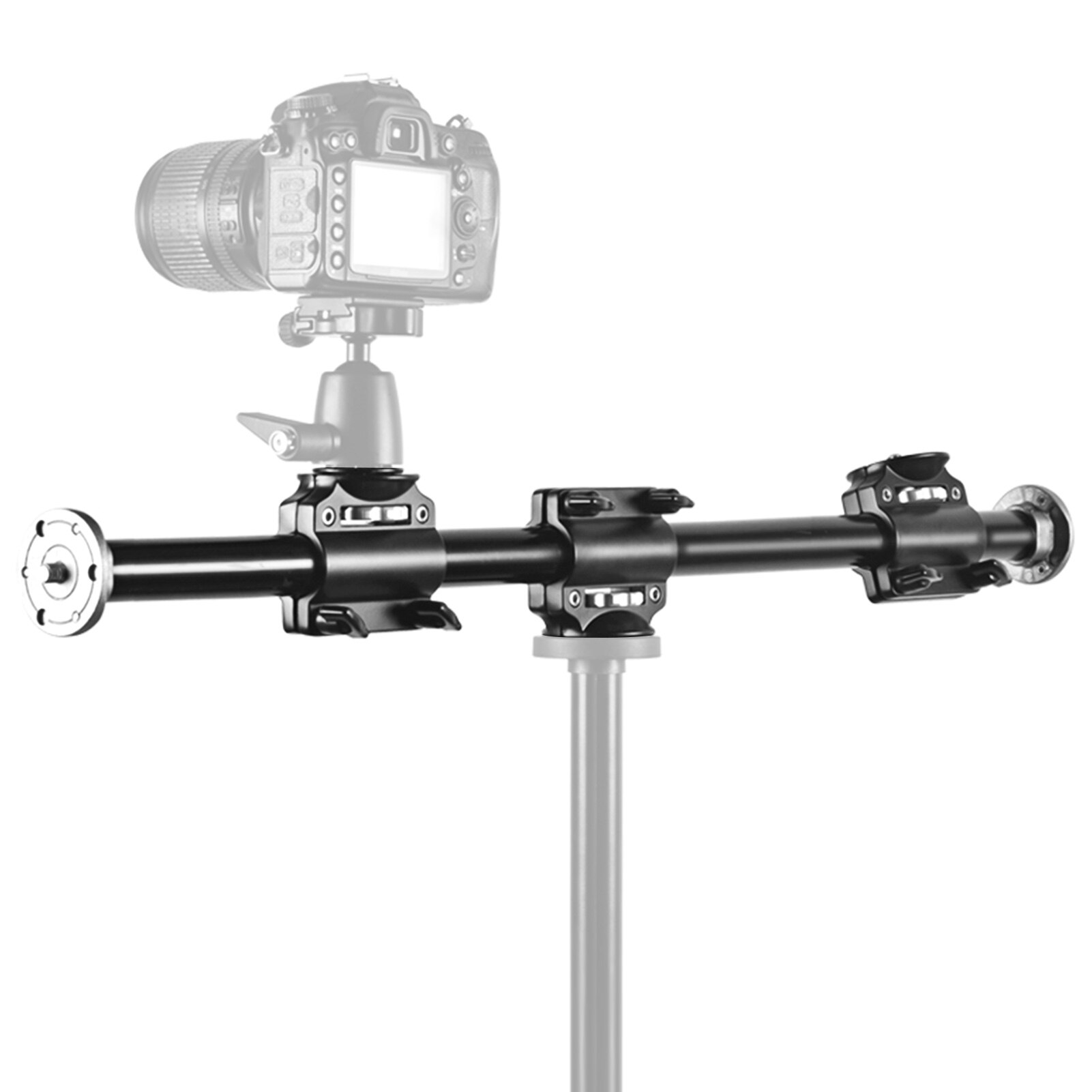 110cm Bracket Tripod Boom Horizontal Photography Extension Bar Mount with 3/8 Inch Screws camera accessories
