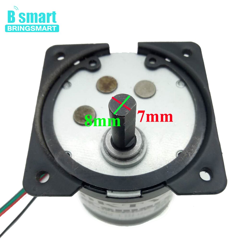 40W 2.5-110 Rpm Permanente Magneet Synchrone Motor 220V High Torque Motor 3.5-160Kg Omkeerbaar 50/60Hz Voor Automatisering Apparatuur