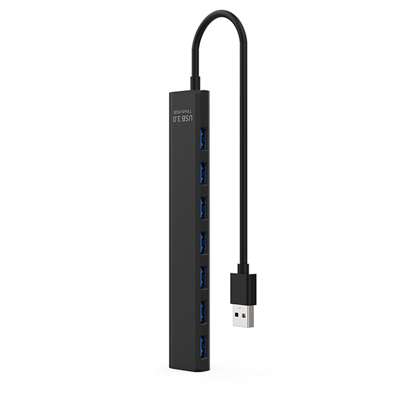 High Speed 5GBPS USB Separator 3.0 Hub 7 Ports with Independent Switch Expansion Hub USB3.0