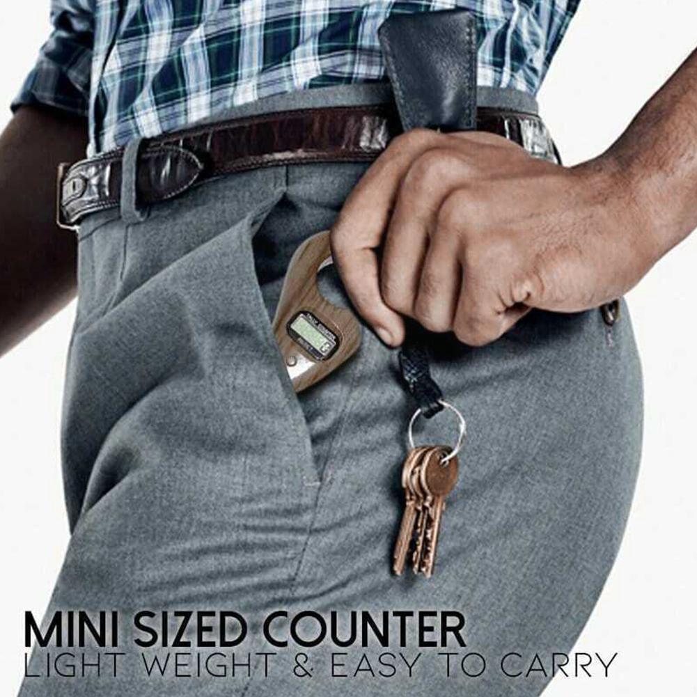 Rotating Prayer Beads With Led Digital Counter Portable Finger Tasbeeh Misbaha Counter Prayer Islamic Tasbih Muslim Eid
