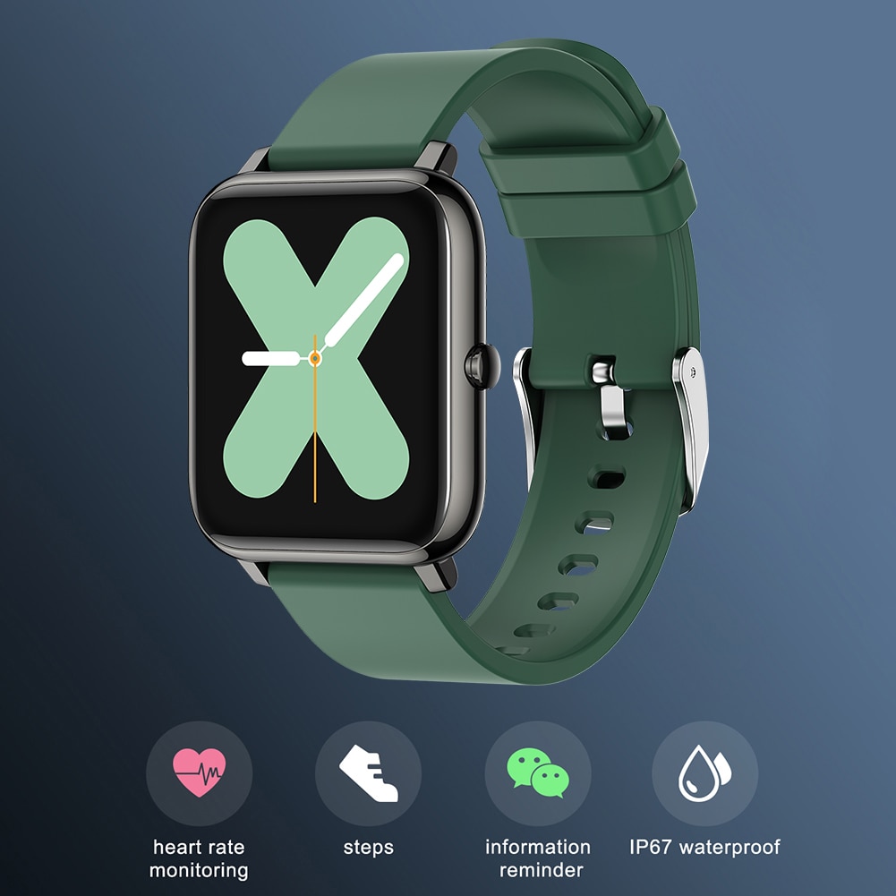 Tracker Blood Oxygen Measurement Inquiry Smart Band Bracelet Body Temperature ECG Heart Rate Monitor Fitness