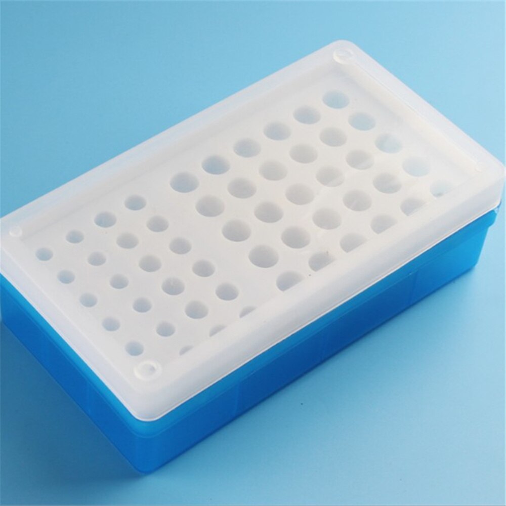 54 Hole Multi-purpose Centrifuge Tube Freeze Ice Storage Box for 0.2 0.5 1.5ml Centrifuge Tube