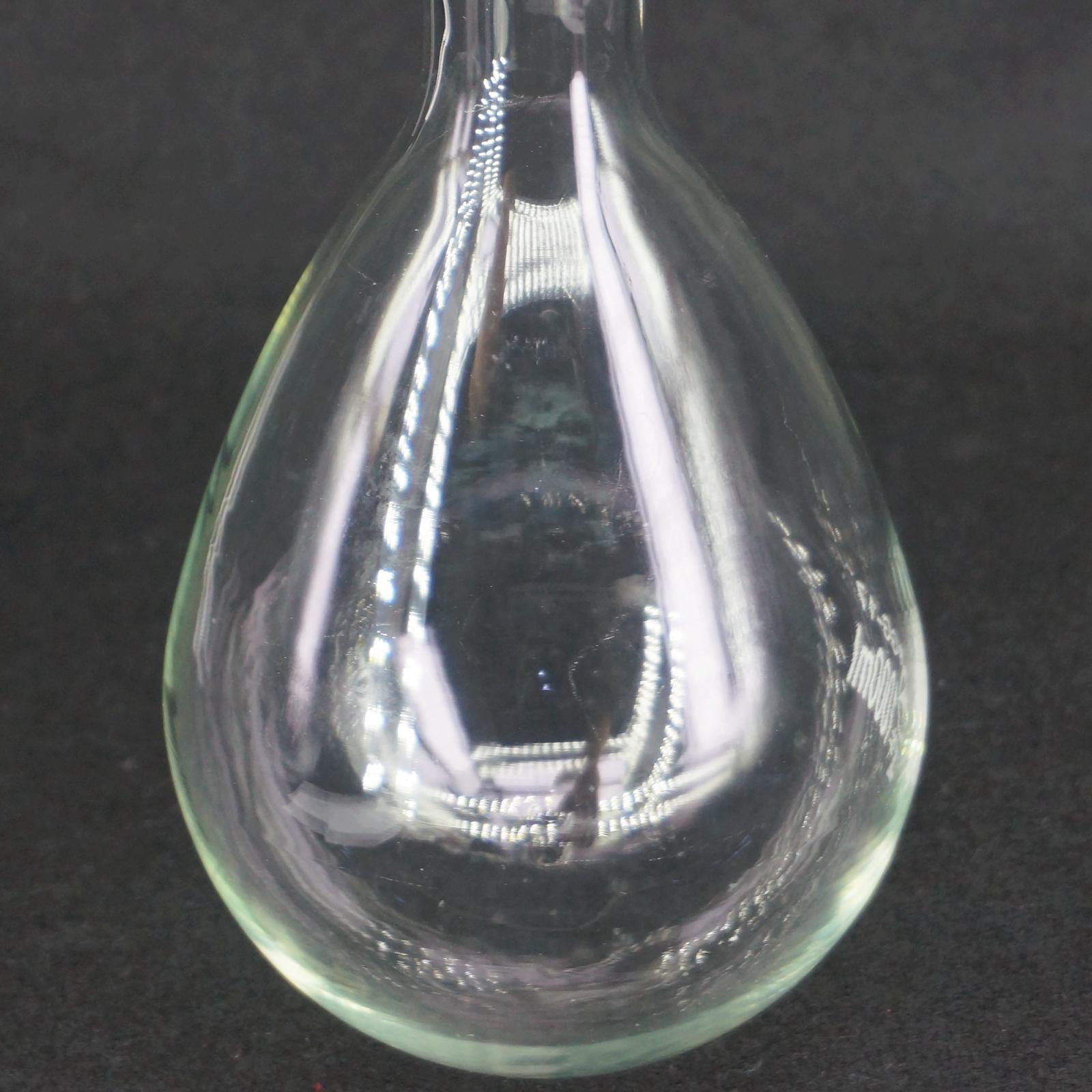 Handgemaakte glazen lepel Duet uit borosilicaatglas, 4 stuks