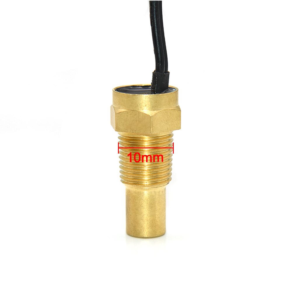 12V 24V coche camión Digital Sensor de temperatura del agua NPT1/8 50K cabeza 10mm 12mm 14mm 16mm 18mm 20mm 22mm 17mm 18mm 21mm temperatura del agua del remitente