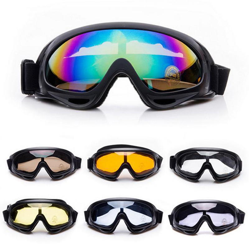 Óculos de equitação da motocicleta anti-areia motocross óculos de sol esportes esqui patinação óculos à prova de vento à prova de poeira uv 400 equipamentos de proteção