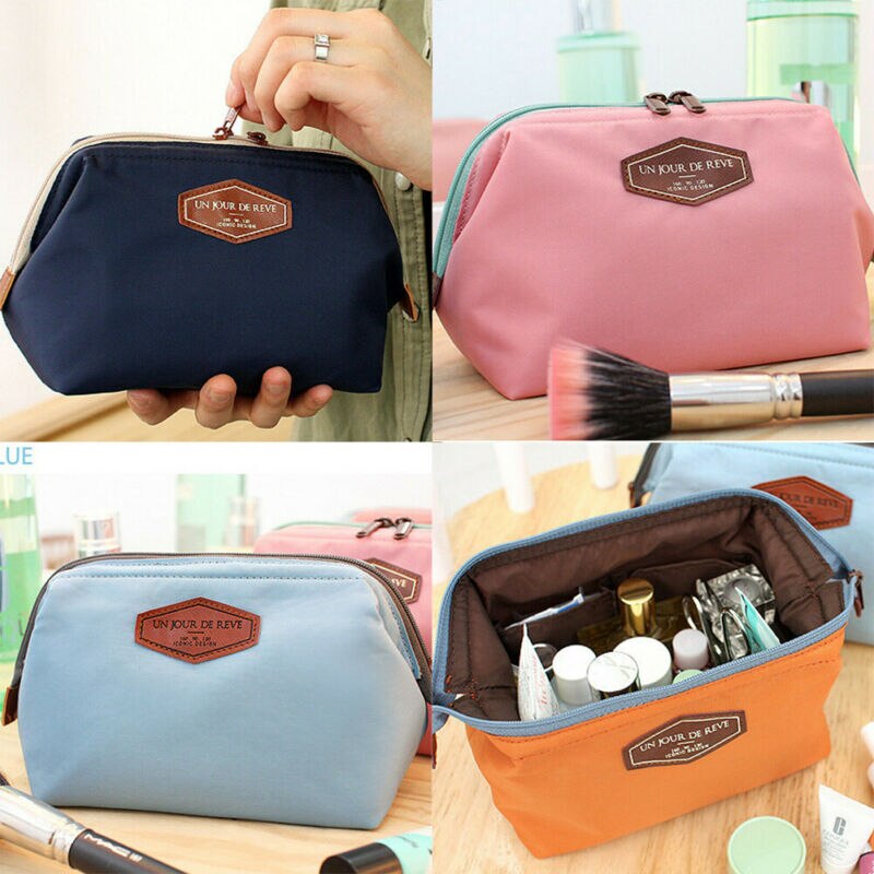 Neceser de maquillaje , neceser pequeño de viaje para cosméticos, neceser, neceser