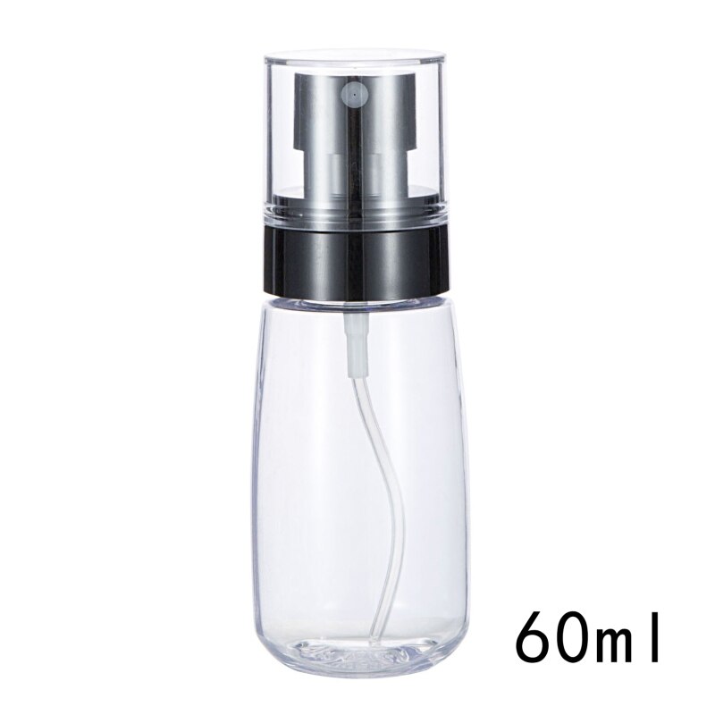 30/60ml Mini Travel Transparent Plastic Perfume Atomizer Empty Spray Bottle Reuse Refillable Cosmetic Container