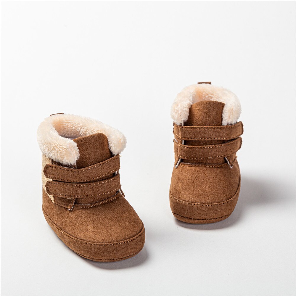Scarpe Casual per bambini neonato bambina suola morbida presepe bambino 0-18M neonate scarpe morbide stivali scarpe stivali da neve caldi invernali