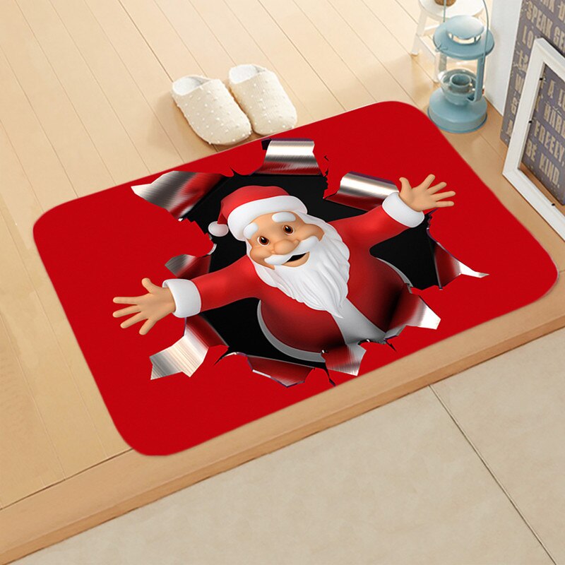 noël tapis extérieur tapis paillasson Santa ornement noël décoration pour la maison noël Navidad déco Noel nouvel an