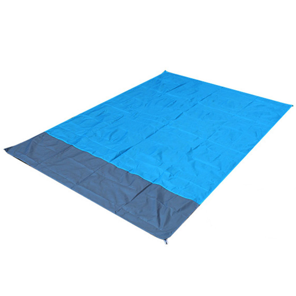 200*200 Cm Camping Herbruikbare Tent Waterdichte Mat Oxford Doek Vochtige Mat Oversized Picknick Barbecue Gereedschap Mat D3