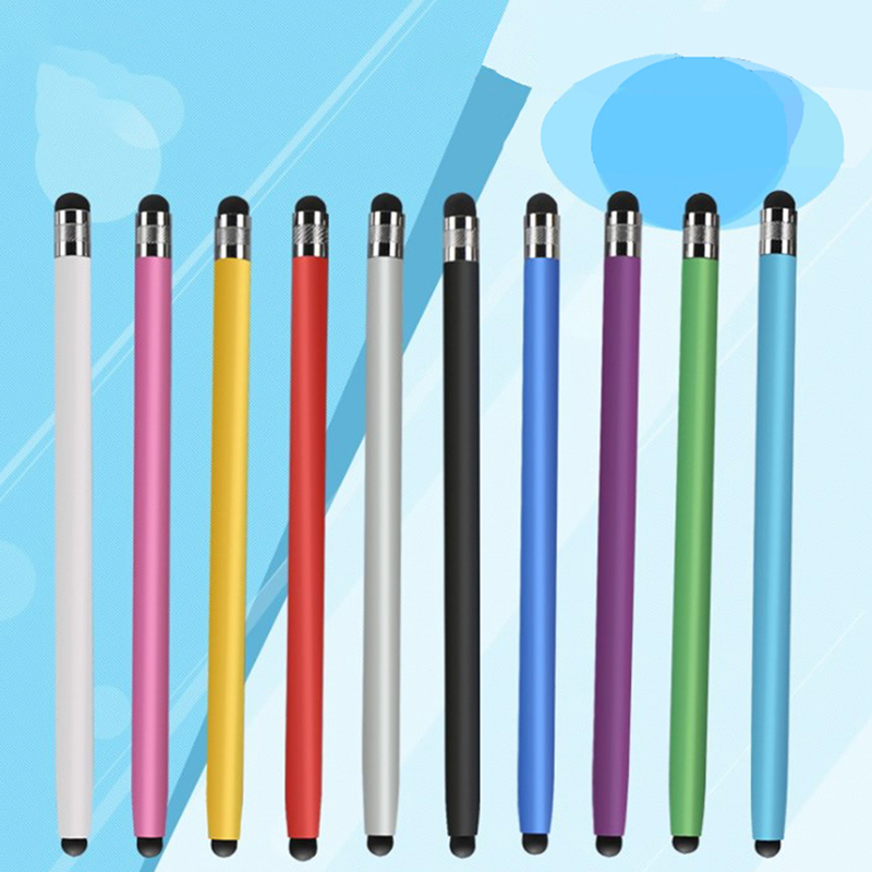 1 Pc Stylus For Android Dual-tip Capacitive Pen Mobile Phone Rubber Tip Touch Ipad Tablet Screen Drawing Accessories