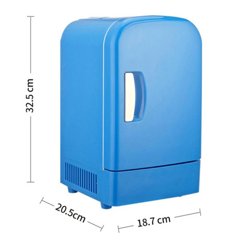 Mini refrigerador de refrigeración portátil de 4L, 12V, refrigerador de viaje, calentador para coche, hogar, oficina, pícnic al aire libre