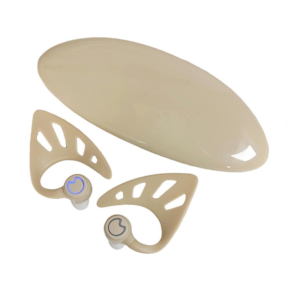 Earphone Wireless Earphones Wireless Elf Ear Headphones with Stereo Sound Stable Connection Noise Reduction for An: green