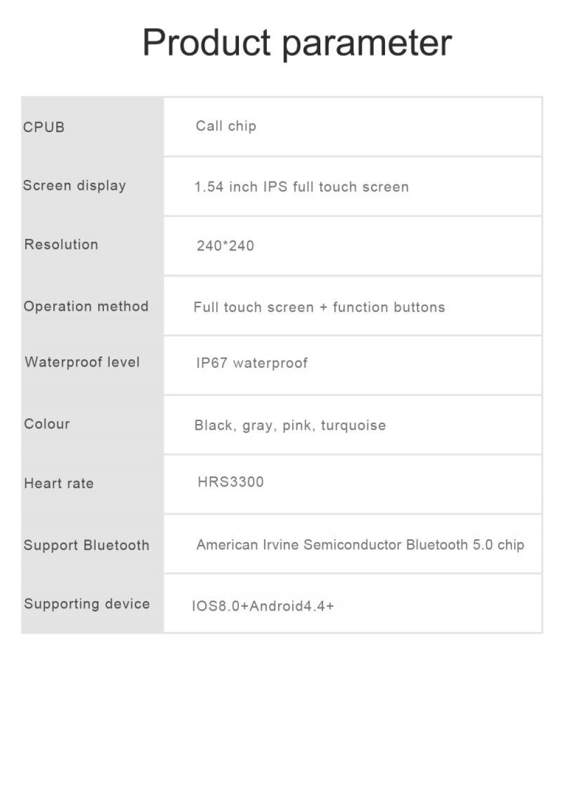 Y30 Smart Horloge Hartslag Bloeddruk Bloed Zuurstof Monitoring Multifunctionele Draagbare Fitness Oefening Smart Armband