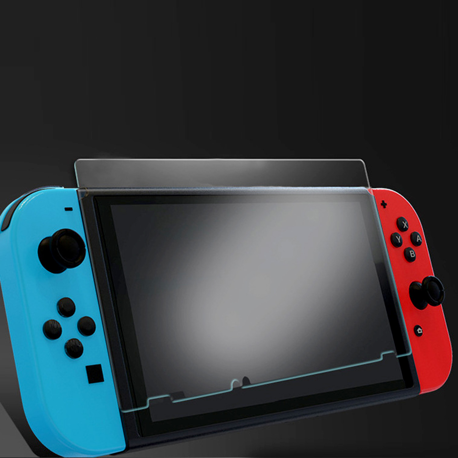 Bevigac 2pcs 0.3mm Thin Anti-Scratch High Definition Tempered Glass Screen Protector Film Cover for Nintendo Nintend Switch