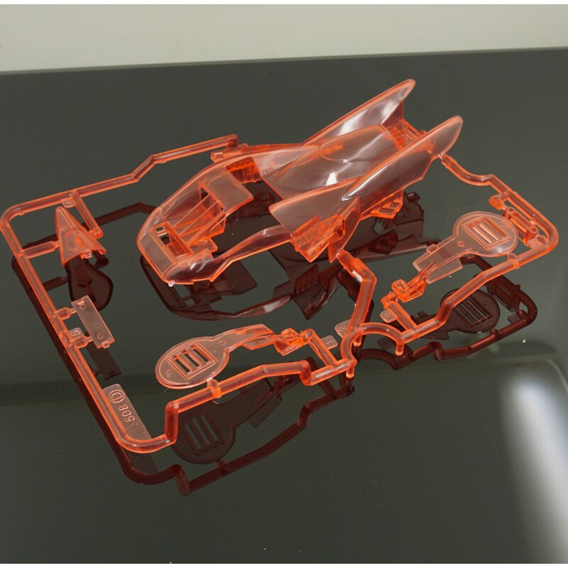 MINI 4WD self-made tamiya parts strato vector cowl shells blue clear and clear blue 1 pcs price MJ MODEL: clear red 1pcs