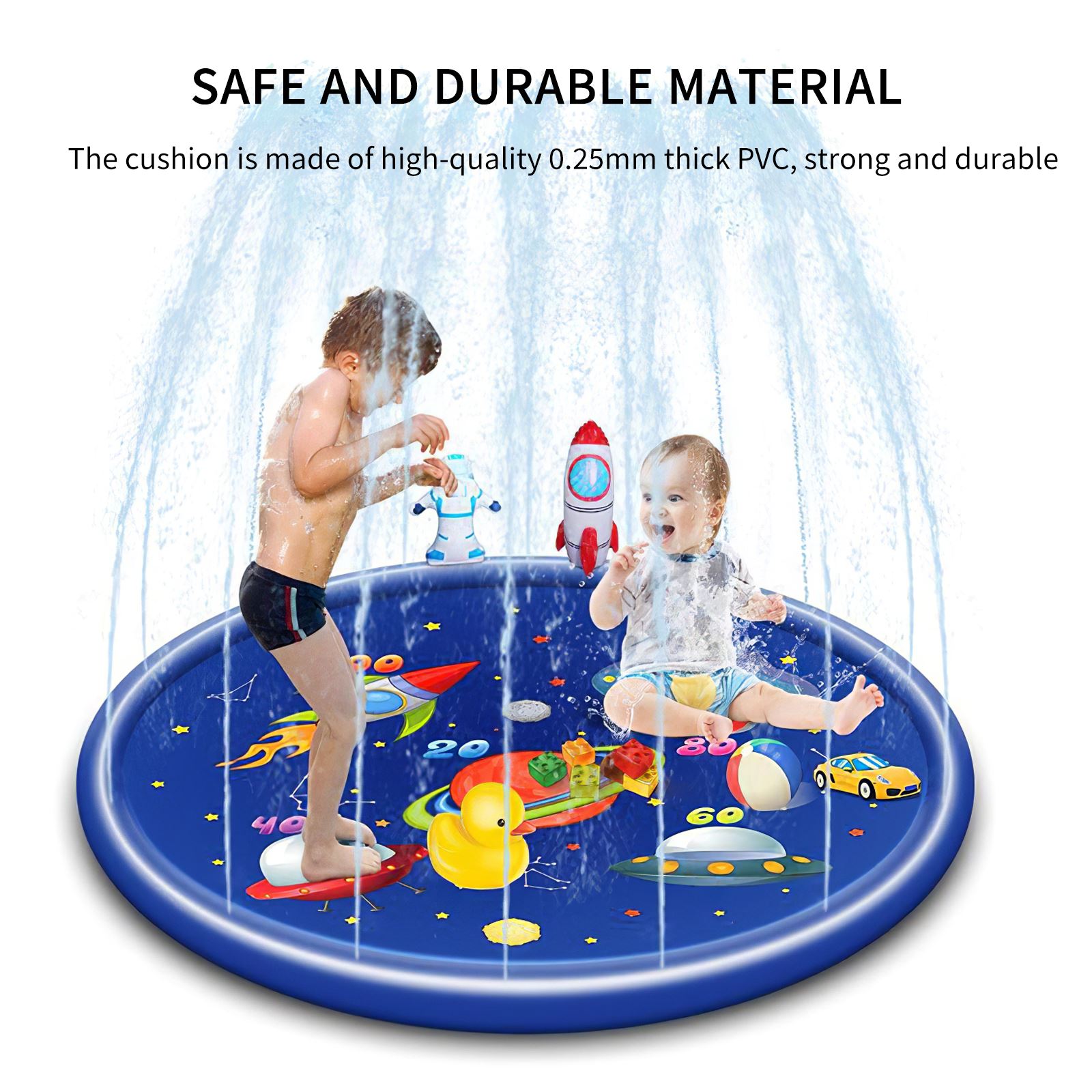 Kids Sprinkler Water Kussen Mat Outdoor Gazon Strand Zee Dier Opblaasbare Waternevel Sprinkler Spelen Pad Sport Speelgoed Spelletjes Spelen