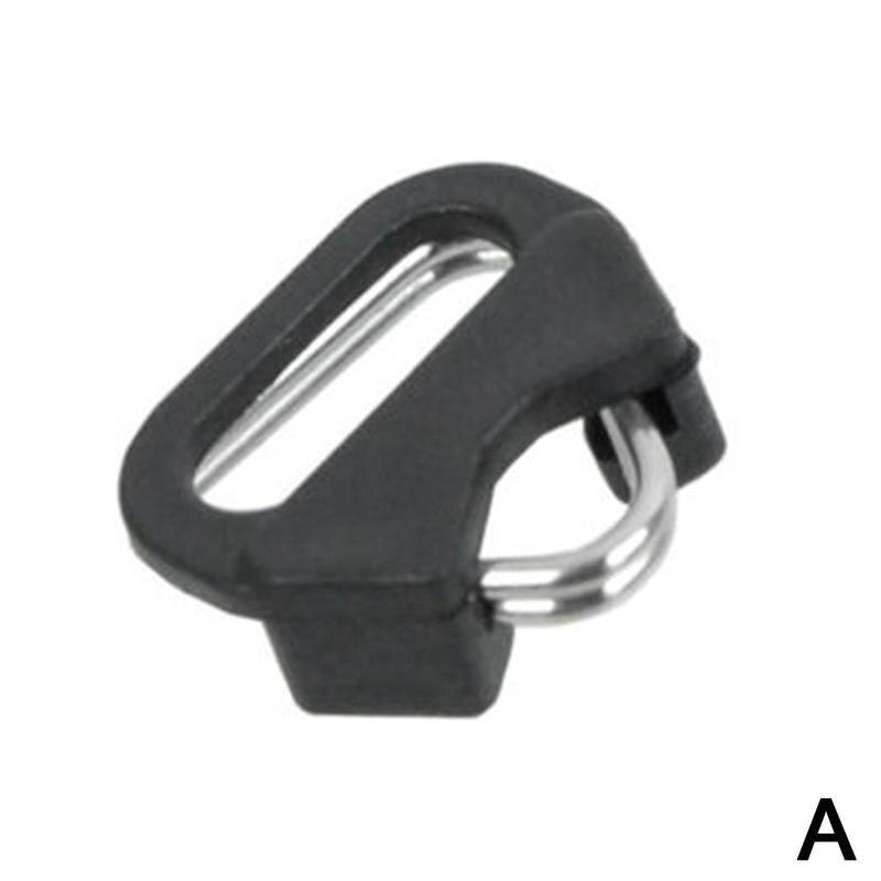 Abs plasthette kamera stropp trekant delt ringe adapter krok stropp hjelpemetall ringe med spenne enkelt konvertering micr  z7 q 0: misligholde tittel