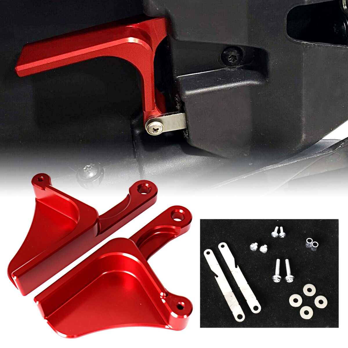 Links & Rechts Red Billet Aluminium Geanodiseerd Deurklink Sets Fit Voor Can-Am Maverick X3