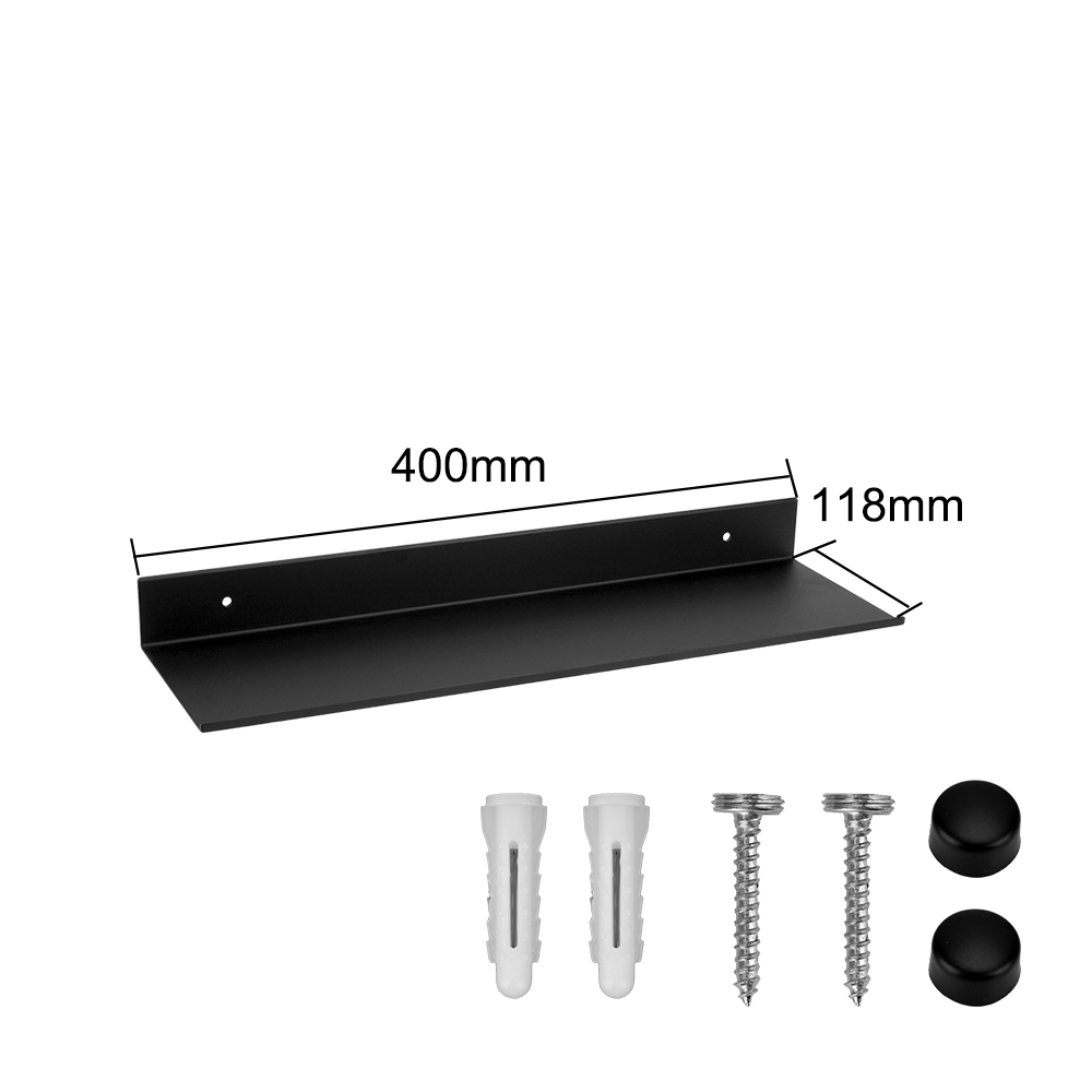 Estantes de baño de 30-60cm, aleación de aluminio, negro mate, estante de pared para cocina, estante de almacenamiento para champú y ducha, accesorios de baño: YELLOW