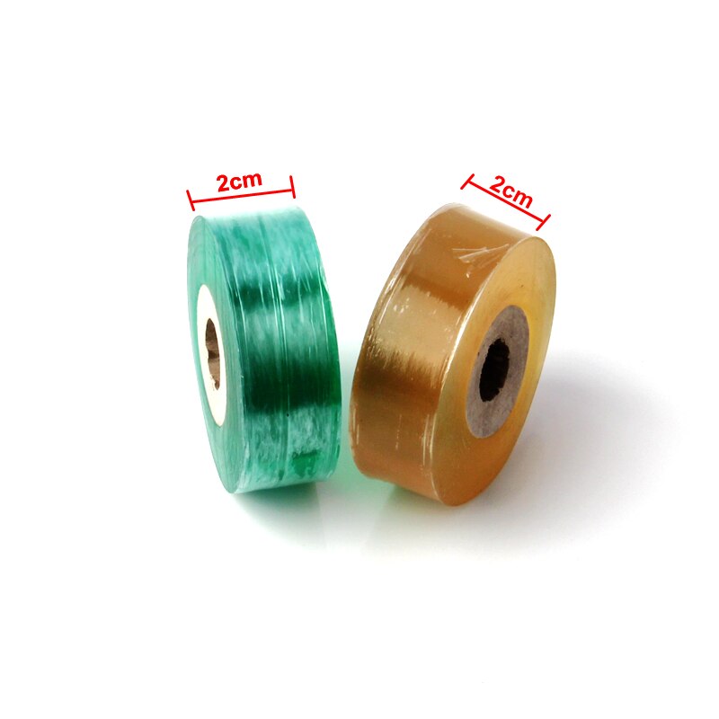 Cinta de injerto de 2cm, herramienta de injerto de árboles frutales, cinta de unión de jardín de pulgar verde, cinta de jardinería estirable para guardería, 1 ud.