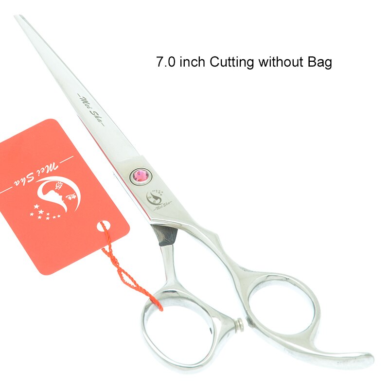 Ciseaux professionnels pour animaux domestiques, coupe en acier japonais 440c 7.0 pouces, ciseaux amincissants pour chiens, tondeuse pour couper les poils d'animaux A0128A: A0035A-03-70