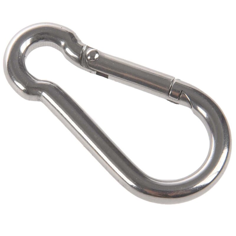 2 Sets Of Suspended Ceiling Wall Mount U-Shaped Hooks Stainless Steel Heavy Duty Multi-Function Hammock Hammock Hook Metal Base