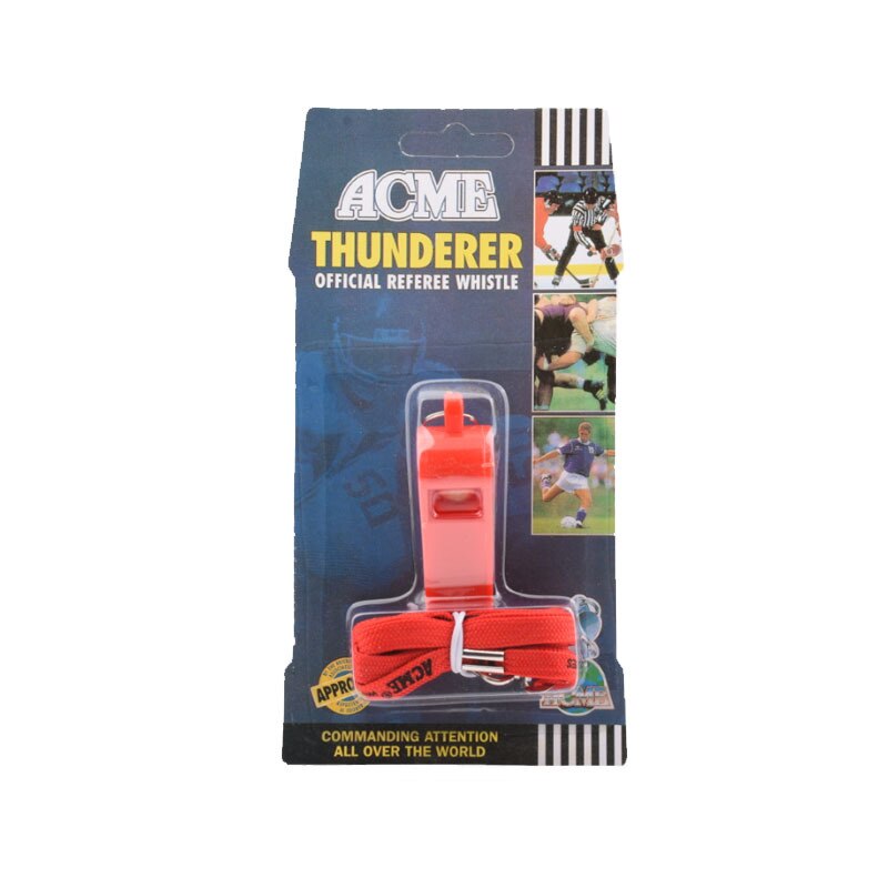 Dolphin Whistle Outdoor Sports Basketball Football Training Match Referee Whistle High-end Whistle With Core: Red