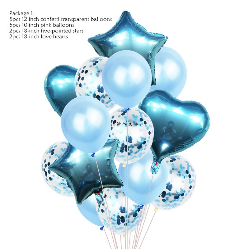 Rose Gold Balloons Wedding Decor Event Party Heart Balloons Foil Happy Birthday Balloons Air Balloon Birthday Party DIY Decor: D