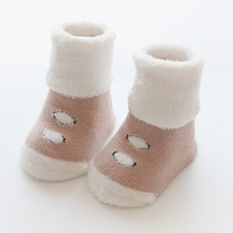 Calcetines para bebé recién nacido, calcetín de algodón para niño, 0-3T: Light Pink Socks / S(6-12Months old)