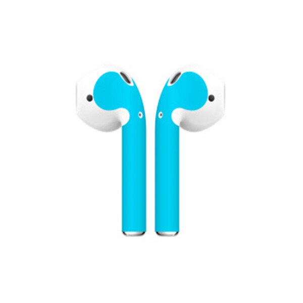 Fijne Huid Sticker Voor Apple Airpods Air Pods Oortelefoon Sticker Oortelefoon Accessoires: Blue