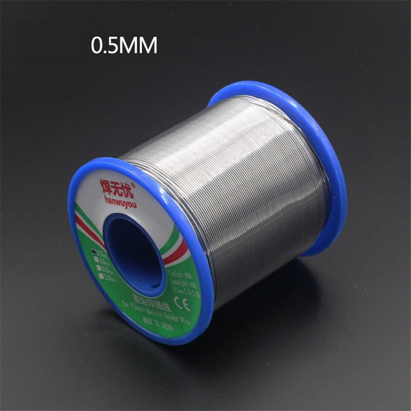 60/40 Soldering Wires Welding Iron Rosin Core Lead Tin Flux 2.0 Percent Solder Tools 500g 0.5/0.6/0.8/1.0/1.2/1.5/2.0mm